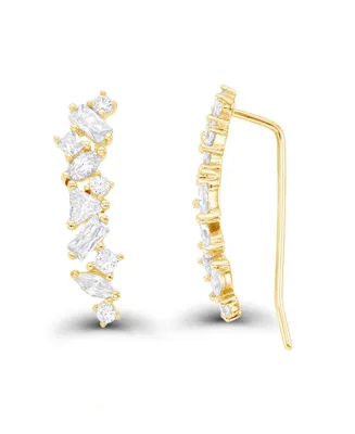 Crawler Earrings 14K Gold Plated or Sterling Silver
