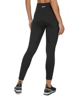 Dkny Sport Women's Ultra Compression High-Waist 7/8 Leggings