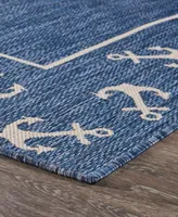 Lr Home Shoreline SRL81872 7'6" x 9'5" Outdoor Area Rug