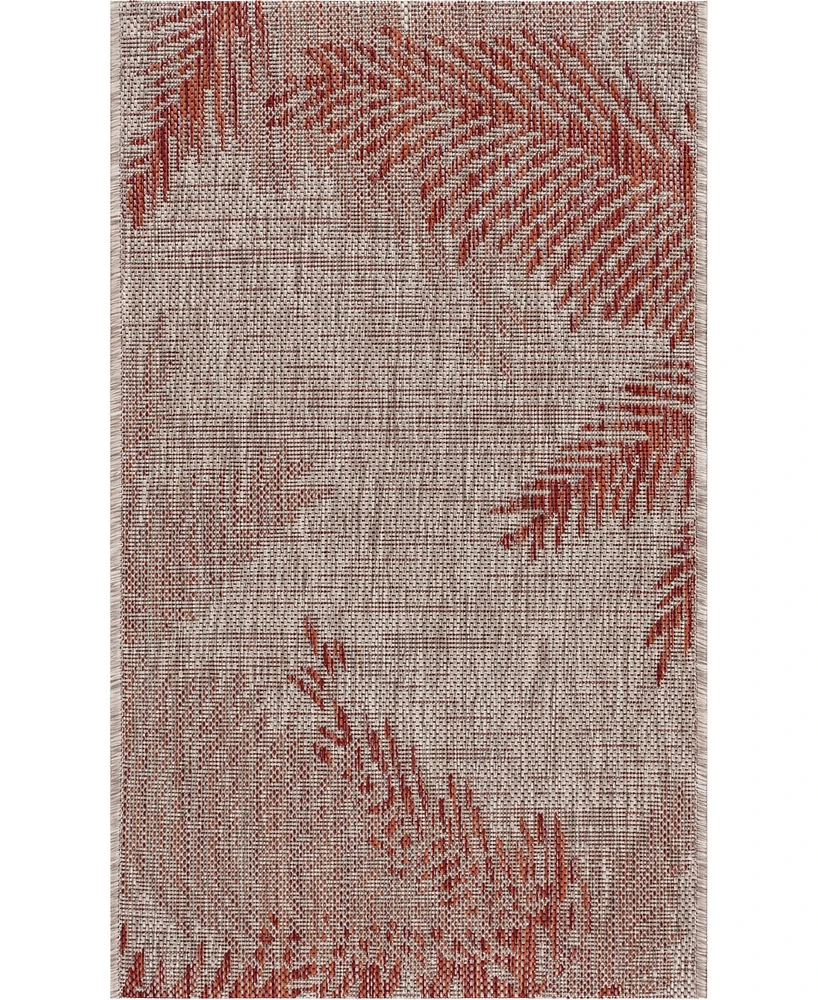 Lr Home Nassau NASS810A 1'10" x 3' Outdoor Area Rug