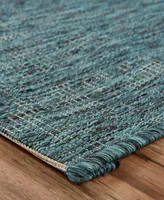 Lr Home Nassau NASS810B 5' x 7' Outdoor Area Rug