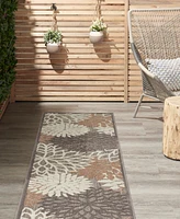 Nourison Home Aloha ALH05 2'3" x 10' Runner Rug