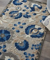 Nourison Home Aloha ALH17 2'8" x 4' Outdoor Area Rug