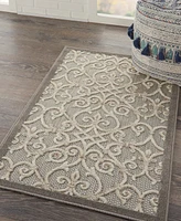 Nourison Home Aloha ALH21 2'8" x 4' Outdoor Area Rug