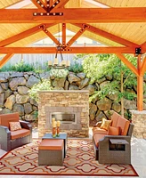 Nourison Home Aloha ALH06 3'6" x 5'6" Outdoor Area Rug