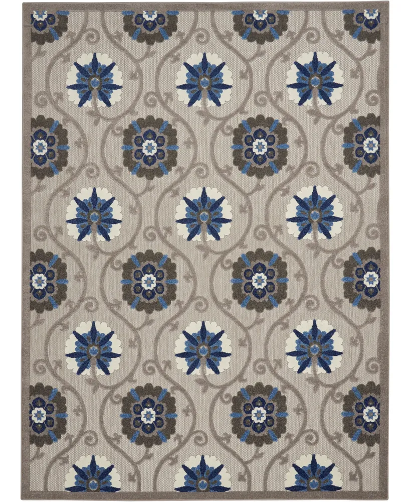 Nourison Home Aloha ALH19 7'10" x 10'6" Outdoor Area Rug