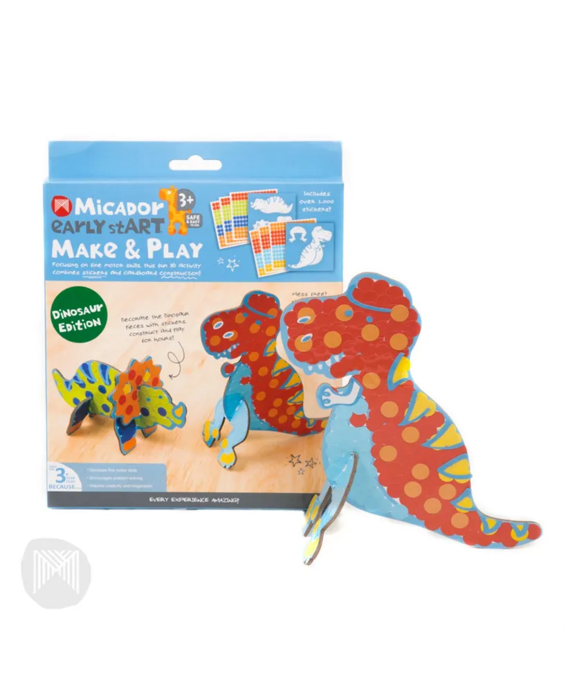 Micador early stART Make Play Dino Set, 2 Piece