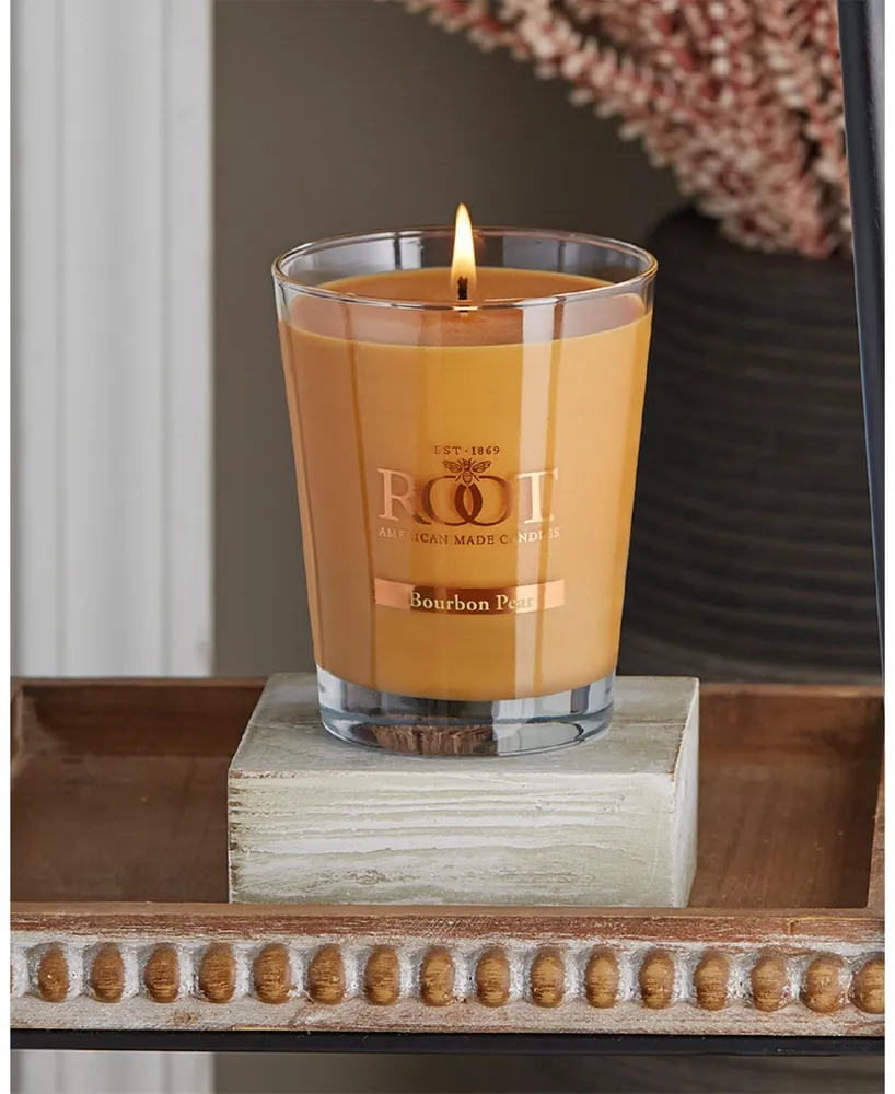Large Veriglass Bourbon Pear Fragrance Jar Candle
