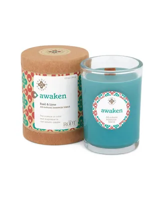 Seeking Balance Awaken Basil Lime Spa Jar Candle