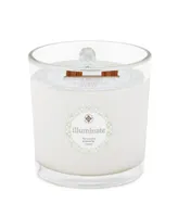 Seeking Balance 2 Wick Illuminate Juniper Rosewood Spa Jar Candle, 12 oz