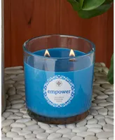 Seeking Balance 2 Wick Empower Lavandin Patchouli Spa Jar Candle, 12 oz