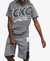 Ecko Unltd Men's Short Sleeve Bam Hoodie