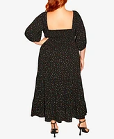 City Chic Trendy Plus Size Emma Maxi Dress