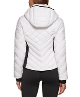 Calvin Klein Womens Side-Panel Hooded Packable Puffer Coat, Created for Macys