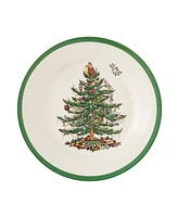 Spode Christmas Tree Salad Plates, Set of 8