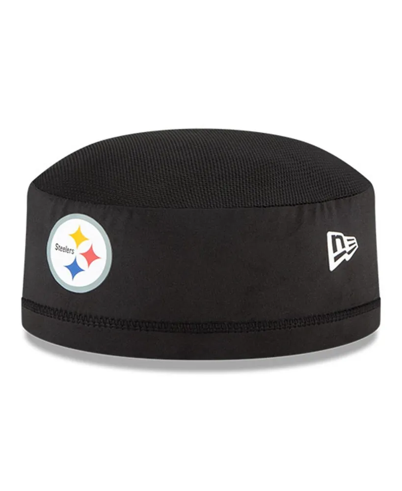 Men's Black Pittsburgh Steelers Nfl Training Skully Cap