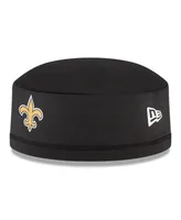 Men's Black New Orleans Saints Nfl Training Skully Cap