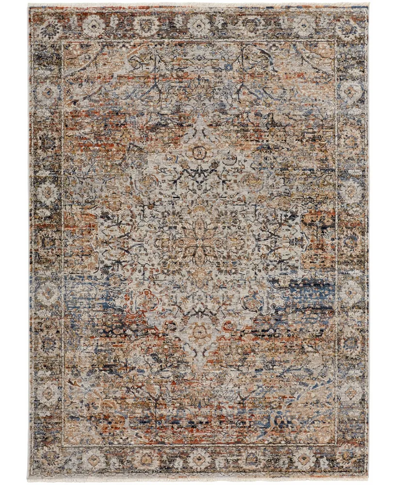 Feizy Kaia R39GM 5' x 7'9" Area Rug