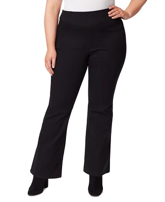 Jessica Simpson Trendy Plus Pull-On Flare Jeans