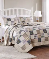 Greenland Home Fashions Oxford Quilt Set 3 Piece