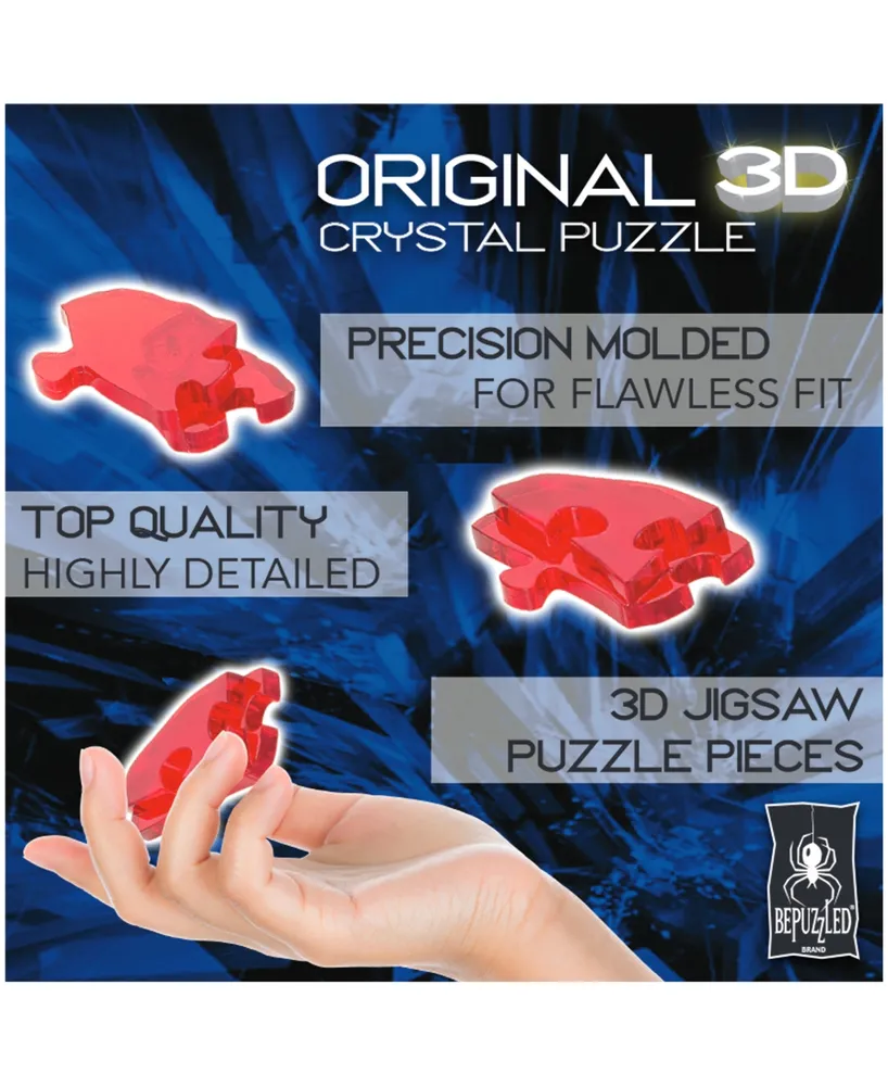 Bepuzzled 3D Disney Cinderella's Carriage Crystal Puzzle Set, 71 Piece