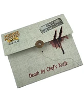 University Games Mystery Party Case Files - Death by Chef's Knife Puzzle Set, 52 Piece