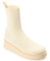 Journee Collection Women's Ebby Sock Booties