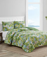 Tommy Bahama Home Aregada Dock Reversible Piece Quilt Set
