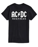 Men's Acdc Back Black T-shirt