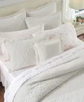 Laura Ashley Rowland Matelasse 2-Pc. Duvet Cover Set, Twin