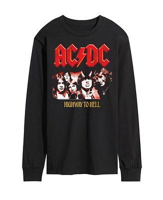 Men's Acdc Logo Long Sleeve T-shirt