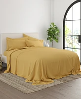 ienjoy Home Solids Style -Pc. Sheet Set