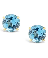 Topaz (1-1/8 ct. t.w.) Stud Earrings in 14K Yellow Gold