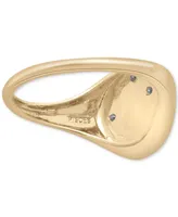 Wrapped Diamond Pisces Constellation Ring (1/20 ct. t.w.) in 10k Gold, Created for Macy's