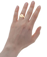 Wrapped Diamond Cancer Constellation Ring (1/20 ct. t.w.) in 10k Gold, Created for Macy's