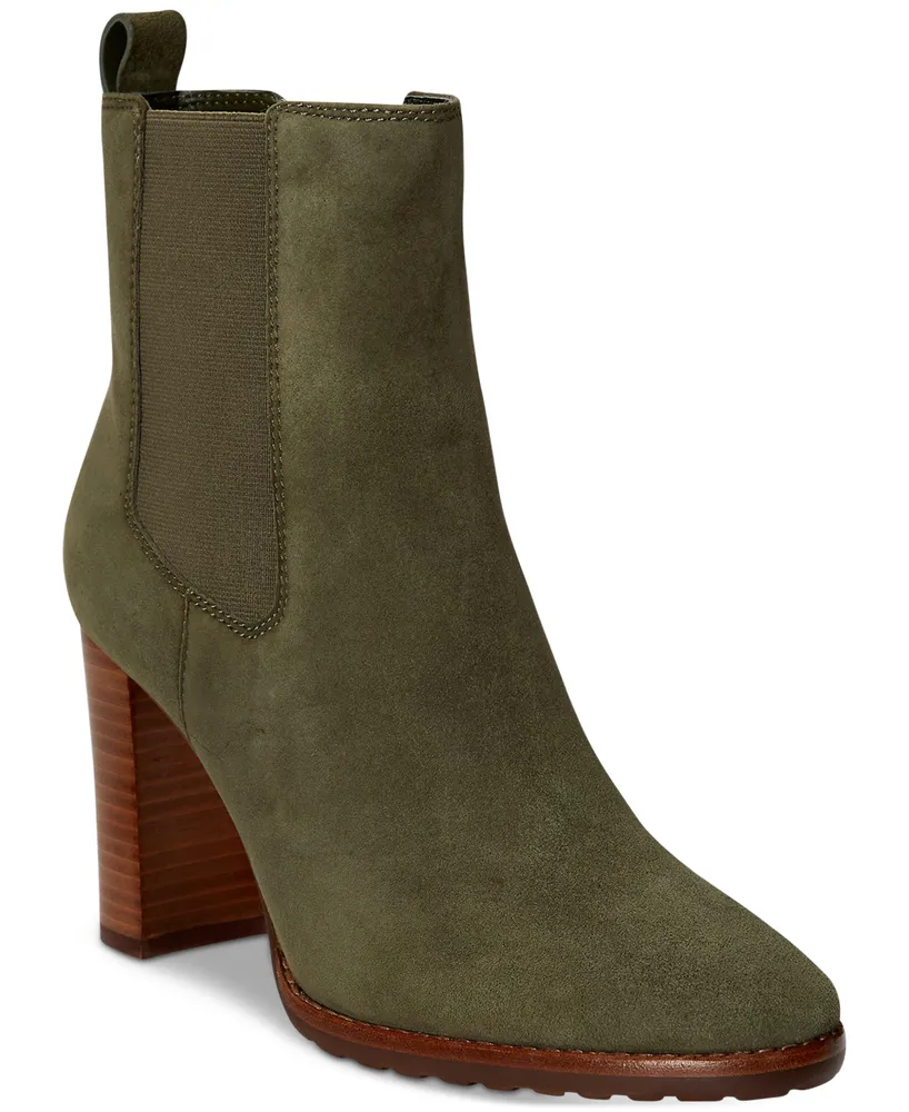 Lauren Ralph Women's Mylah Pull-On Chelsea Boots