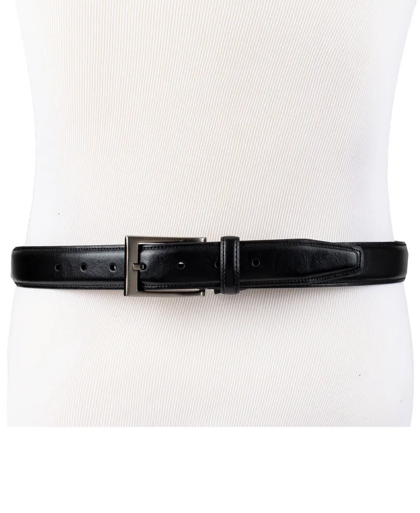 Alfani Men's Edge Stitched Belt, Created for Macy's