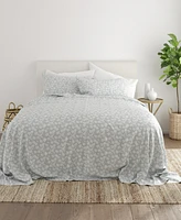ienjoy Home The Timeless Classics Premium Ultra Soft Pattern -Pc. Sheet Set