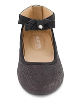 Little Girls Bow Ballet Flats