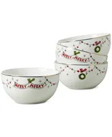 Lenox Merry Grinchmas All Purpose Bowls, Set of 4