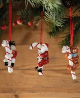 Villeroy & Boch Candy Cane Nostalgic Ornaments, Set of 3