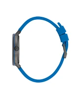 adidas Unisex Three Hand Code One Blue Silicone Strap Watch 38mm