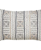 Saro Lifestyle Mud Cloth Decorative Pillow, 14" x 20"