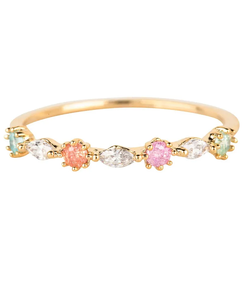 Girls Crew Pastel Rosie Ring - Gold