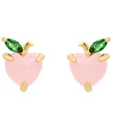 Girls Crew Peach Stud Earrings 