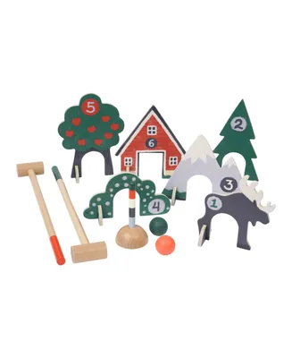 Manhattan Toy Company Through The Woods Two-Player Croquet Set, 11 Piece