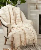 Saro Lifestyle Fringe Throw, 50" x 60"