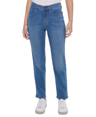 Calvin Klein Jeans Women's High-Rise Slim Whisper Soft