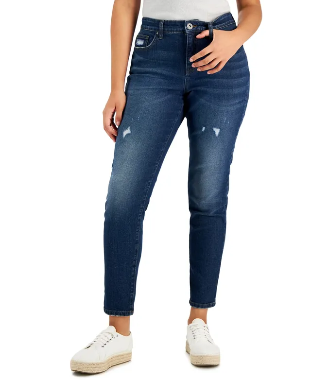 Style & Co Women's Mid-Rise Curvy Capri Jeans, Created for Macy's