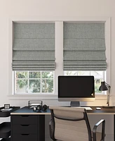 Sun Zero Somerton Textured 100% Blackout Cordless Roman Shade